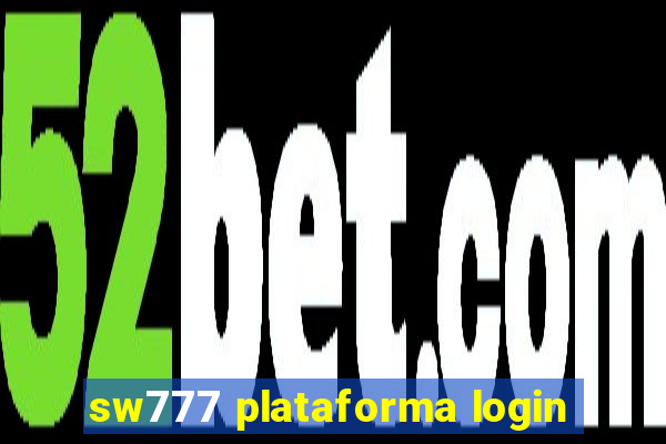 sw777 plataforma login